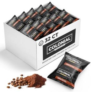 Decaf Colombian Coffee Packets - 32 Count Bags