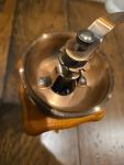 Hand Crank Vintage Coffee Grinder with Dovetail Drawer
