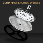 French Press Coffee Maker - 12 OZ, Bamboo Handle