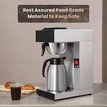 SYBO 12-Cup Commercial Drip Coffee Maker with Carafe