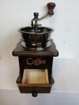 Antique Manual Coffee Bean Grinder - Assorted Colors