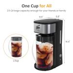 SUNVIVI 3-Quart Iced Coffee and Tea Maker