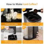 SUNVIVI 3-Quart Iced Coffee and Tea Maker