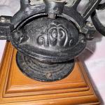 Rustic Cast Iron Hand Crank Coffee Grinder