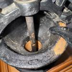 Rustic Cast Iron Hand Crank Coffee Grinder