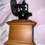Rustic Cast Iron Hand Crank Coffee Grinder