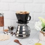 Cone Pour Over Coffee Dripper for 1-6 Cups