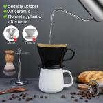 Cone Pour Over Coffee Dripper for 1-6 Cups
