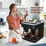 HORESTKIT 24-Cup Automatic Coffee Maker with Warmers