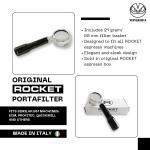 Bottomless Portafilter for Rocket Espresso Machines