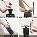 Stainless Steel Nitro Cold Brew Coffee Maker