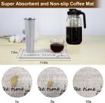 64oz Cold Brew Coffee Maker with Stainless Steel Filter