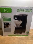 TRU Automatic Pour Over Coffee Maker with Digital Controls