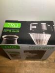 TRU Automatic Pour Over Coffee Maker with Digital Controls