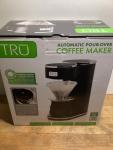 TRU Automatic Pour Over Coffee Maker with Digital Controls