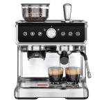 Euhomy Espresso Machine with Grinder and Frother