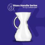 Chemex 8-Cup Glass Coffee Maker Bundle