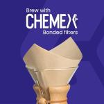 Chemex 8-Cup Glass Coffee Maker Bundle
