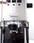 Gaggia E24 Espresso Machine in Brushed Steel