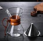 Borosilicate Glass Pour Over Coffee Maker