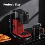 Kismile 8-Cup Rapid Brew Coffee Maker