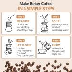 Borosilicate Glass Pour Over Coffee Maker