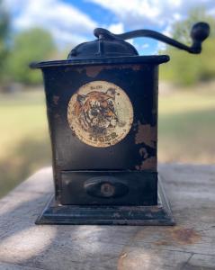 Vintage Tiger No. 100 Cast Iron Coffee Grinder