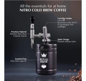 Royal Brew Nitro Cold Brew Coffee Maker