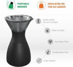 Asobu Insulated Pour Over Coffee Maker - Black