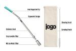 JoGo Portable Stainless Steel Coffee Brewing Straw