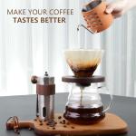LHS 4-Piece Pour Over Coffee Maker Set