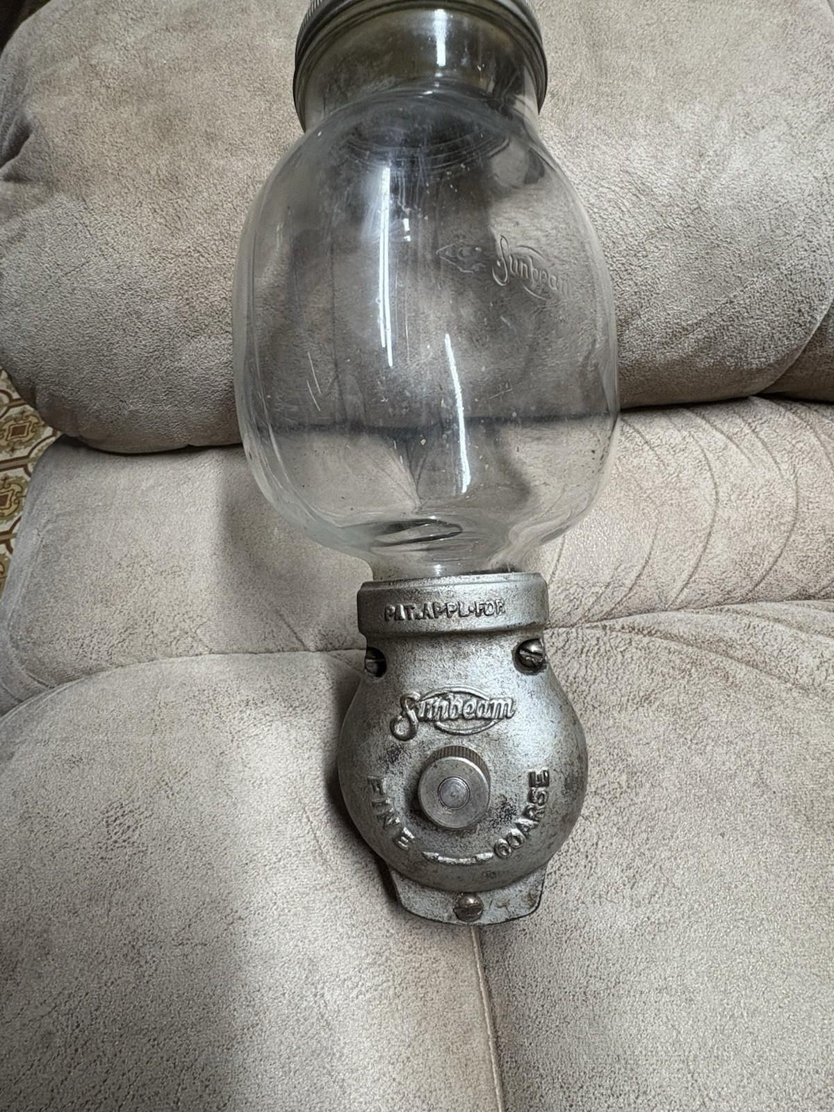 Vintage Sunbeam Coffee Grinder