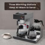 12-Cup Pour Over Coffee Maker for Home Use