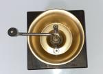 Vintage Hand Painted Wooden Coffee Grinder Mill