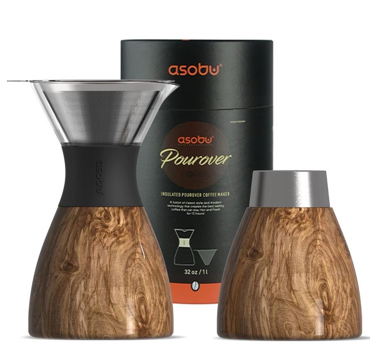 Asobu 32 oz Insulated Pour Over Coffee Maker