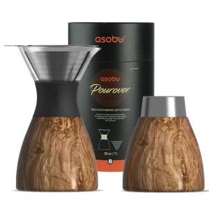 Asobu 32 oz Insulated Pour Over Coffee Maker