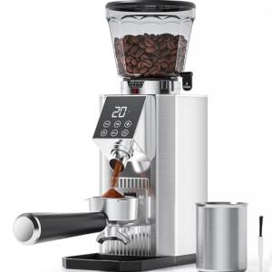 COFIBREWS Home Coffee Bean Burr Grinder 45 Settings