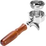58mm Espresso Portafilter with Wood Handle