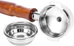 58mm Espresso Portafilter with Wood Handle