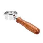 58mm Bottomless Espresso Portafilter with Wood Handle
