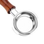 58mm Bottomless Espresso Portafilter with Wood Handle
