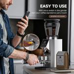 COFIBREWS Home Coffee Bean Burr Grinder 45 Settings