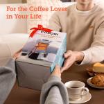 8-Cup Pour Over Coffee Maker with Stainless Steel Filter