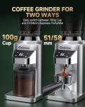 Cusinice Electric Burr Coffee Grinder with 34 Settings