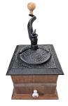 Vintage Hand Cranked Coffee Grinder with Drawer