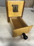 Vintage German Hand Crank Coffee Grinder
