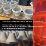 Red Ceramic Reusable Coffee Dripper - Mt. Fuji Design