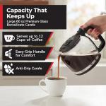 Mueller 12-Cup Drip Coffee Maker: Auto Warm Feature, Anti-Drip