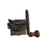 Vintage Cast Iron Hand Crank Coffee Grinder