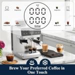 Hausmojo CM1620 Espresso Machine with Grinder